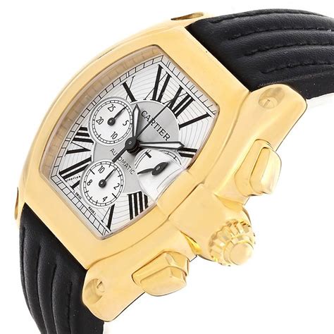 second hand cartier roadster|cartier roadster men's watch price.